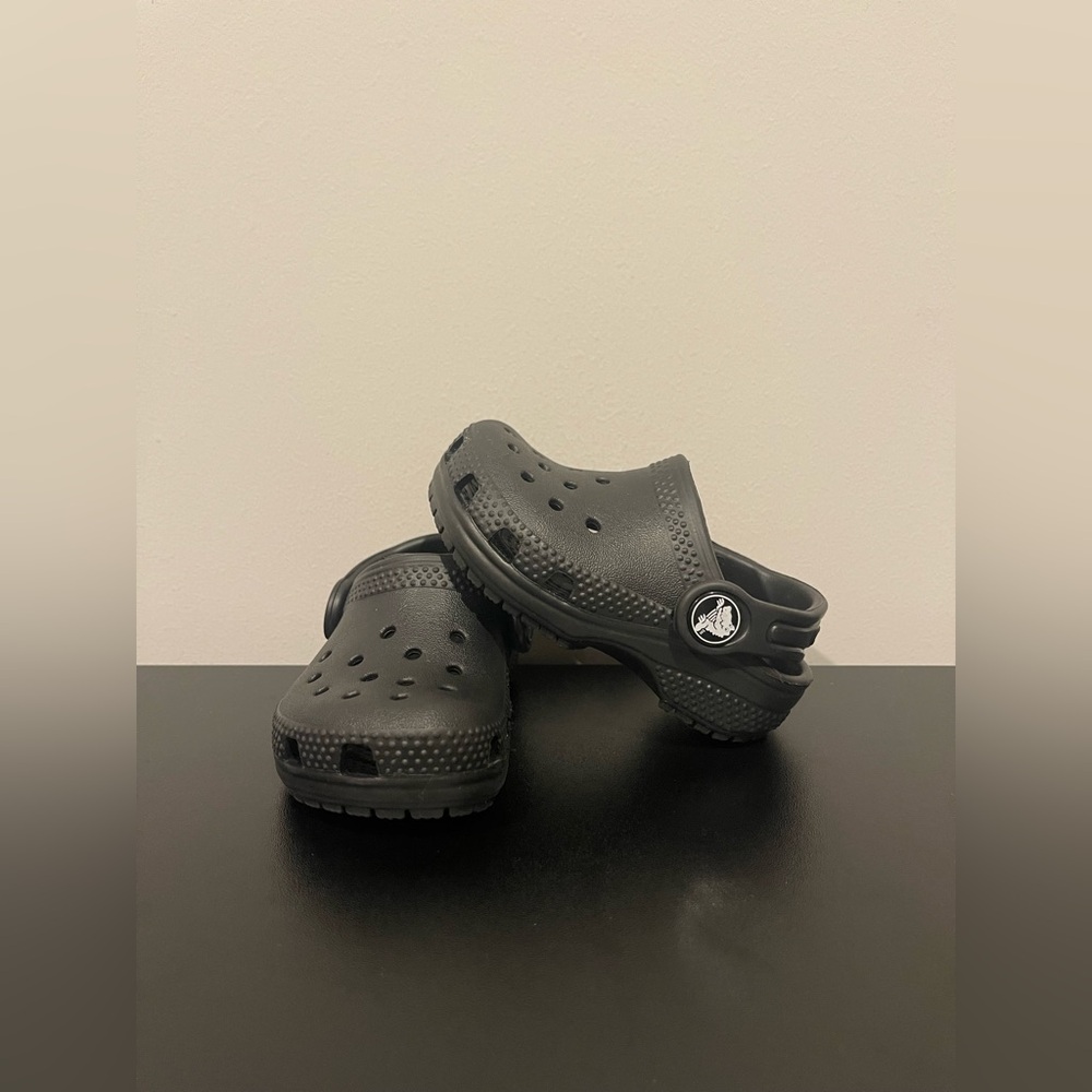 Crocs Classic Clog Black - Size 4 Toddler